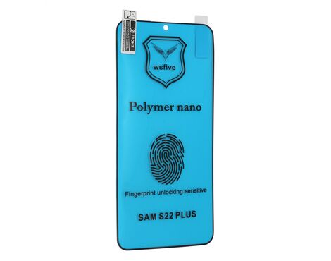 Folija Polymer Nano - Samsung Galaxy S22 Plus crna.