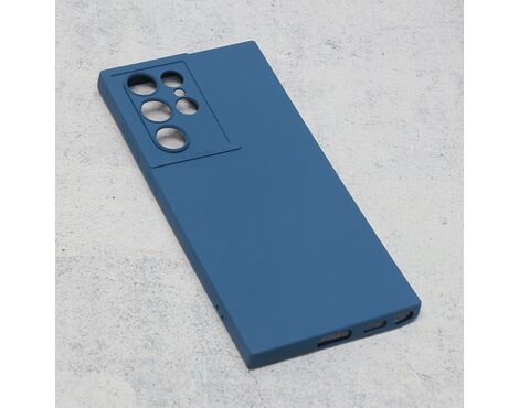 Futrola Silikon Pro Camera - Samsung Galaxy S22 Ultra 5G tamno plava.