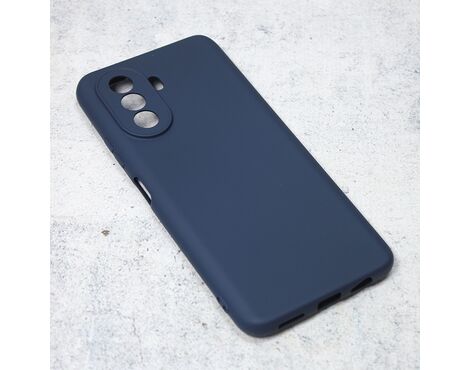 Silikonska futrola Teracell Giulietta - Huawei Nova Y70/Nova Y70 Plus mat tamno plava.