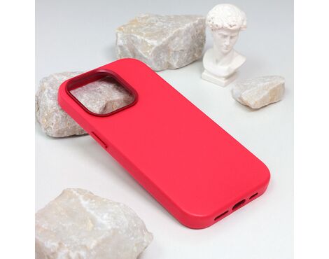Futrola Beautiful Shine Leather iPhone 14 Pro crvena.