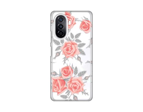 Silikonska futrola PRINT Skin - Huawei Nova Y70/Nova Y70 Plus Elegant Roses.