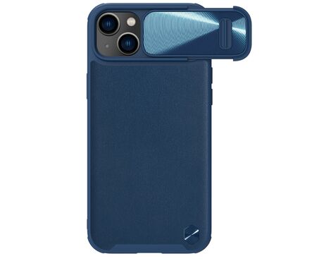 Futrola Nillkin CamShield Leather S - iPhone 14 plava.