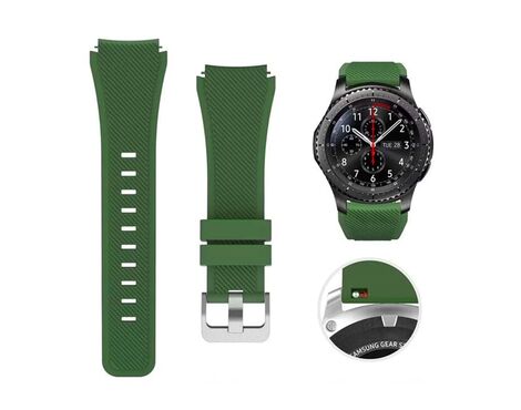 Narukvica trendy - smart watch Samsung 3 22mm zelena.