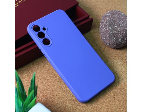 Silikonska futrola Teracell Giulietta - Samsung Galaxy A34 5G 5G mat ljubicasta.