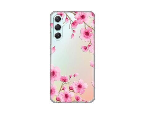Silikonska futrola PRINT Skin - Samsung Galaxy A34 5G 5G Rose flowers.