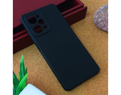 Silikonska futrola Teracell Giulietta - Xiaomi Redmi Note 12 5G (EU) mat crna.