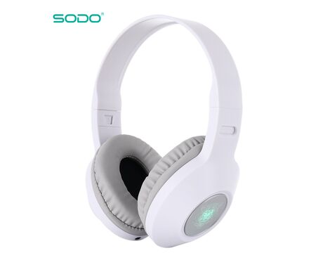 Bluetooth slusalice Sodo SD-701 bele.