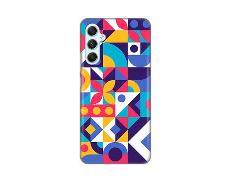 Silikonska futrola PRINT Skin - Samsung Galaxy A34 5G 5G Colorful Mosaic.