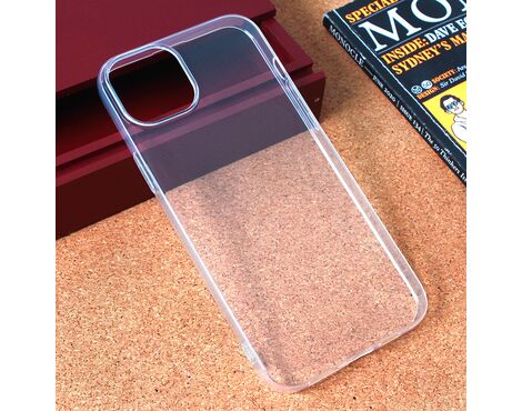 Silikonska futrola Ultra Thin - iPhone 15 Plus Transparent.