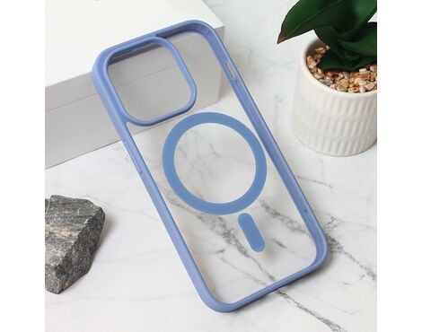 Futrola Magsafe Frame Color - iPhone 15 Pro 6.1 plava.