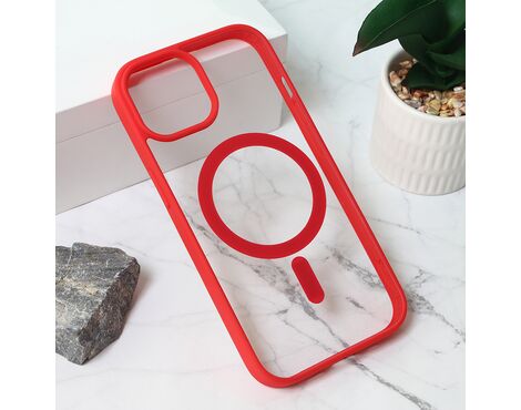 Futrola Magsafe Frame Color - iPhone 15 6.1 crvena.