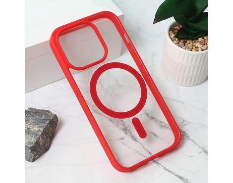 Futrola Magsafe Frame Color - iPhone 15 Pro 6.1 crvena.