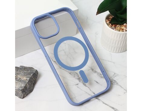 Futrola Magsafe Frame Color - iPhone 15 6.1 plava.