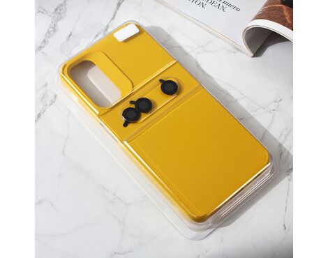 Futrola Colorful and Camera glass - Samsung Galaxy A34 5G 5G zuta.