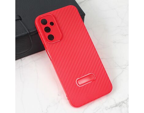 Futrola Carbon Stripe - Samsung A146B Galaxy A14 4G/5G crvena.