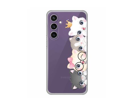 Silikonska futrola PRINT Skin - Samsung S711 Galaxy S23 FE Cats.