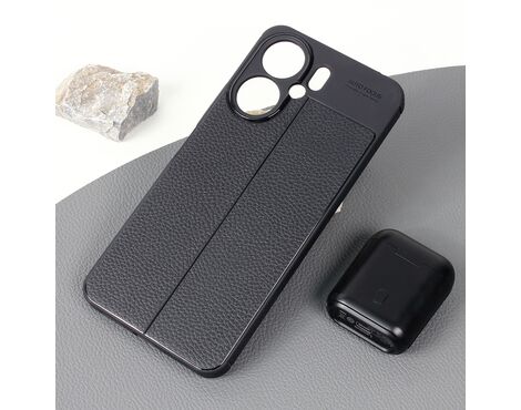 Futrola Leather - Xiaomi Redmi 13C crna.