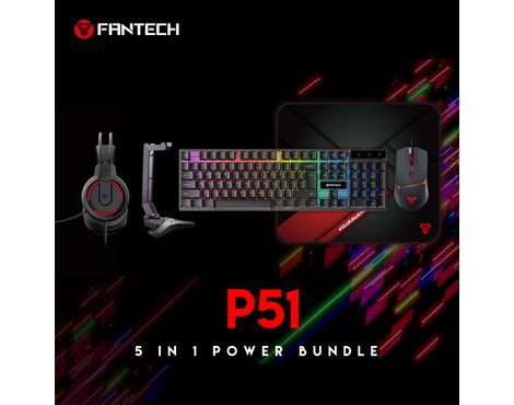 Combo set Gaming Fantech P51 Power 5u1.