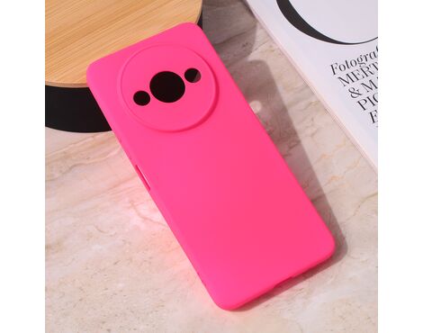 Silikonska futrola Teracell Giulietta - Xiaomi Redmi A3 mat pink.