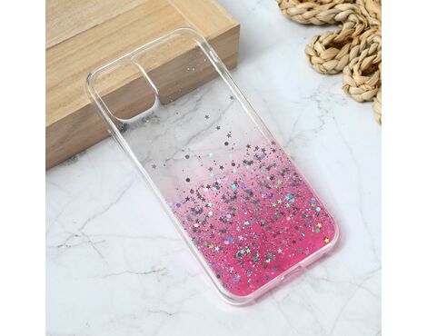 Silikonska futrola Glitter - iPhone 11 6.1 roze.