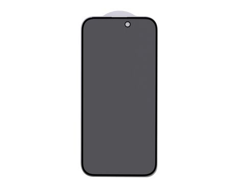 Zastitno staklo Tempered Glass Privacy 2.5D full glue - iPhone 16 Pro crna.
