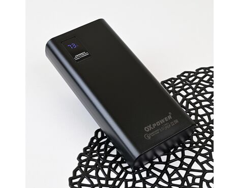 Univerzalna Back Up Baterija prenosiva baterija Oxpower PD22 20000mAh crna.