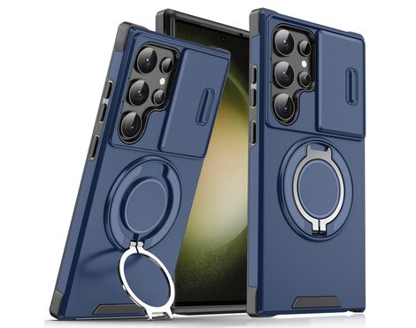 Futrola CamShield Ring stand - Samsung Galaxy S23 Ultra plava.