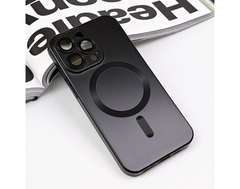 Futrola Magsafe Chrome - iPhone 13 Pro crna.