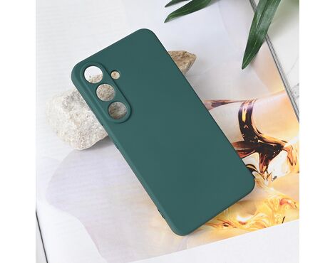 Futrola Teracell Soft Velvet - Samsung S931 Galaxy S25 tamno zelena.