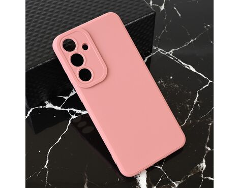 Silikonska futrola Teracell Giulietta - Samsung S936 Galaxy S25 Plus mat tamno roze.