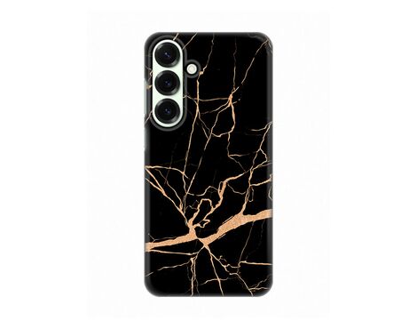 Silikonska futrola PRINT - Samsung S936 Galaxy S25 Plus All black (crni).