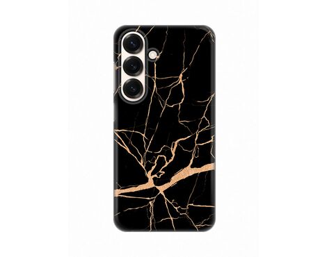 Silikonska futrola PRINT - Samsung S931 Galaxy S25 All black (crni).