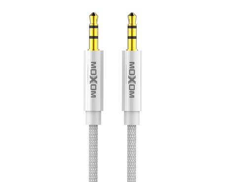 Audio AUX kabl Moxom MX-AX42 beli (MS).