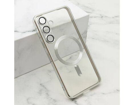Futrola CAMERA PROTECT MAGSAFE - Samsung S936 Galaxy S25 Plus 5G srebrna (MS).