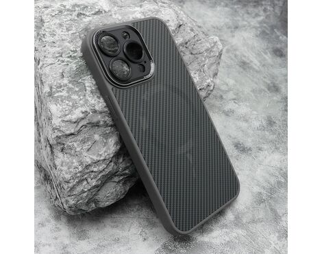 Futrola CARBON MagSafe - iPhone 15 Pro Max (6.7) siva (small camera) (MS).