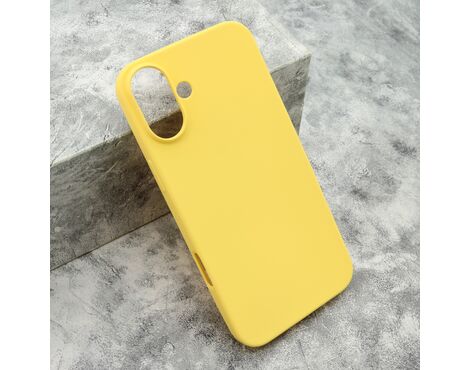 Futrola GENTLE COLOR - Iphone 16 Plus (6.7) zuta (MS).