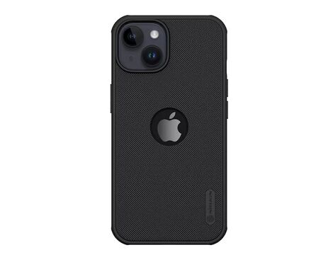 Futrola Nillkin Super Frost Pro - iPhone 15 crna (logo cut) (MS).
