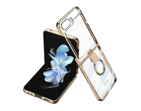 Futrola RING LINES - Samsung F731B Galaxy Z Flip 5 5G zlatna (GKK case) (MS).