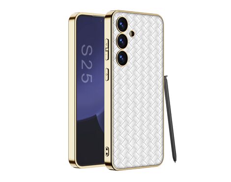 Futrola REFINED STYLE - Samsung S931 Galaxy S25 5G bela (GKK case) (MS).
