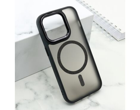 Futrola SHINING MAGSAFE - iPhone 15 Pro (6.1) crna (MS).