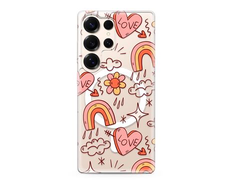 Futrola silikonska print MagSafe - Samsung S938 Galaxy S25 Ultra 5G love (MS).