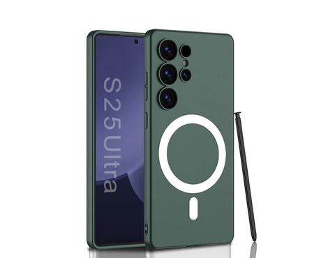 Futrola STYLISH MAGSAFE II - Samsung S938 Galaxy S25 Ultra 5G zelena (GKK case) (MS).