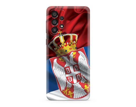 Silikonska futrola ultra tanka (skin) PRINT CLEAR - Samsung A135 Galaxy A13 4G SRB10 (MS).