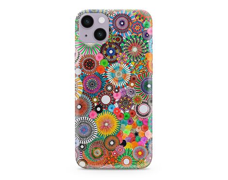 Silikonska futrola ultra tanka (skin) PRINT CLEAR - iPhone 14 Plus (6.7) ND0290 (MS).