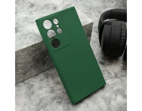 Futrola VELVET TOUCH - Samsung S928 Galaxy S24 Ultra 5G tamno zelena (MS).