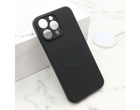 Futrola VELVET TOUCH MagSafe - iPhone 14 Pro Max (6.7) crna (MS).