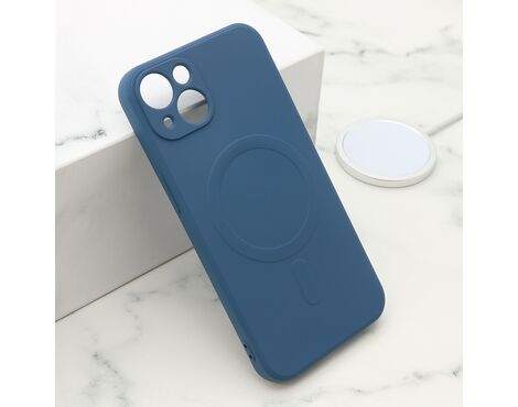 Futrola VELVET TOUCH MagSafe - iPhone 13 (6.1) plava (MS).