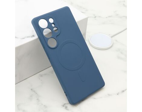 Futrola VELVET TOUCH MagSafe - Samsung S938 Galaxy S25 Ultra 5G plava (MS).
