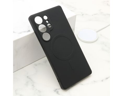 Futrola VELVET TOUCH MagSafe - Samsung S938 Galaxy S25 Ultra 5G crna (MS).