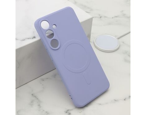 Futrola VELVET TOUCH MagSafe - Samsung S936 Galaxy S25 Plus 5G ljubicasta (MS).